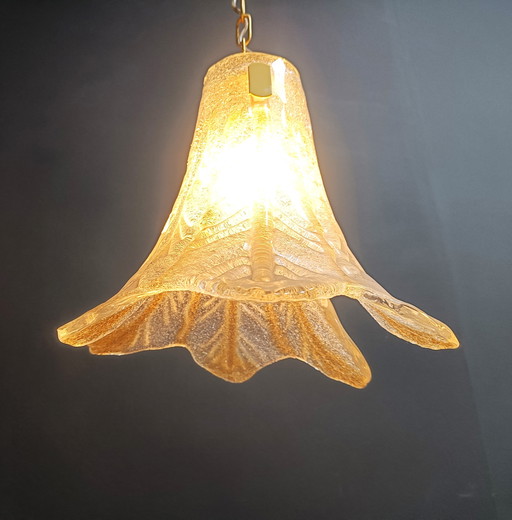 Vintage Murano glazen hanglamp, voor Mazzega, 1960S