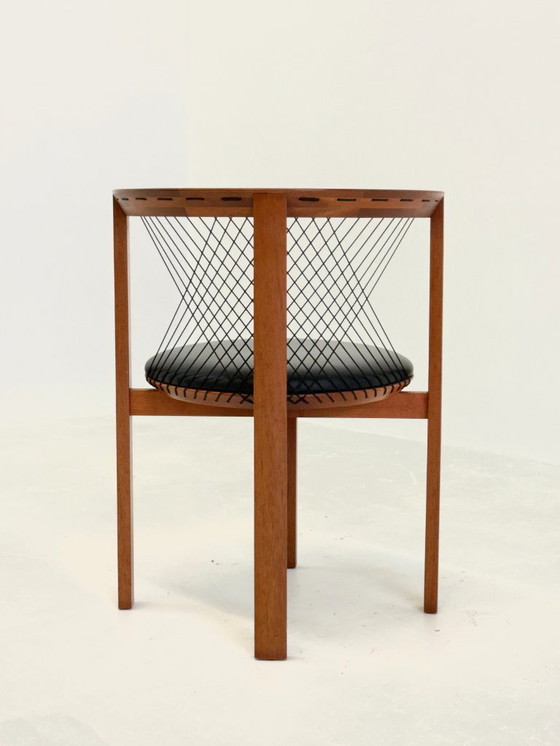 Image 1 of Ensemble de chaises Tranekær String par Niels Jørgen Haugesen