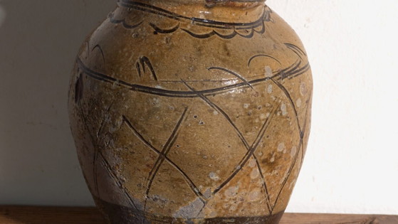 Vaso antico cinese in gres smaltato – Cina, circa 1890 – Vasi, Rustic (photo 3 of 40)