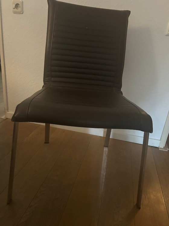 5x Design Leren Stoelen – Nomada, Eetkamerstoelen, Leather (photo 5 of 5)