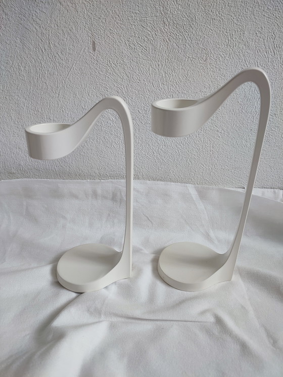 Image 1 of 2er-Set Ikea PS Ellan Designer-Kerzenständer Teelichthalter
