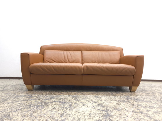 Image 1 of Divano in pelle De Sede ds 120 Cognac Designer Sofa Divano in pelle