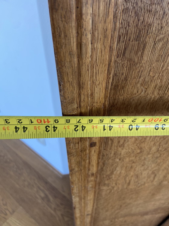 Image 1 of Credenza antica in rovere Spinde, legno di quercia anticato