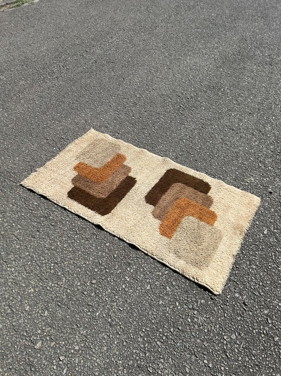 Image 1 of Vintage space age/pop art rug
