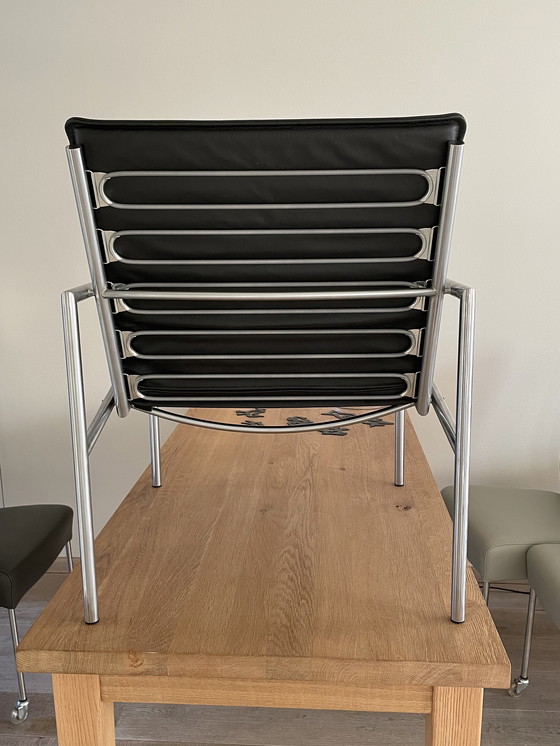 Image 1 of Armchair SZ 03 Ohman 1012-1000 by Martin Visser/Spectrum black leather new condition