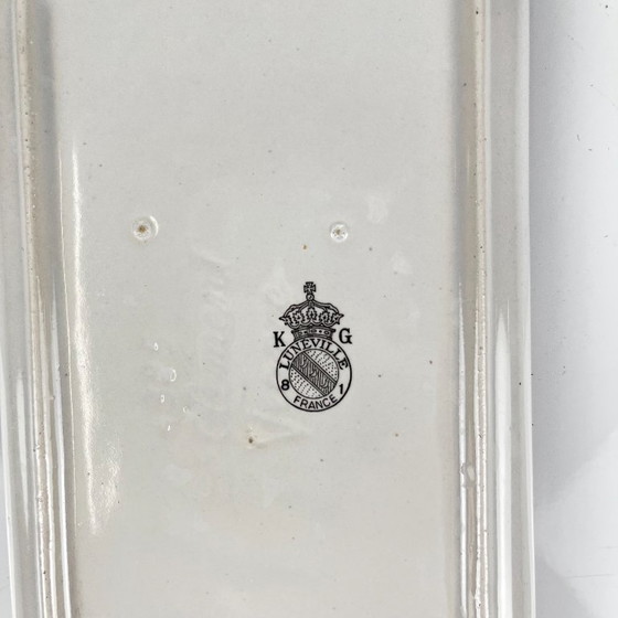 KG Lunéville Réverbère botervloot, faience – Kg Luneville, Tafelaccessoires, Ceramic (photo 6 of 6)