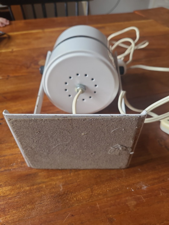 Image 1 of Vintage white Elma desk lamp / bedside lamp