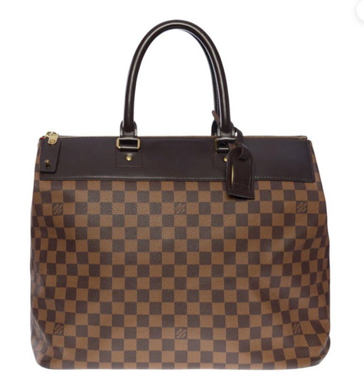 Borsa LOUIS VUITTON Greenwich Tote en Toile Marron - 101195 Prezzo di vendita