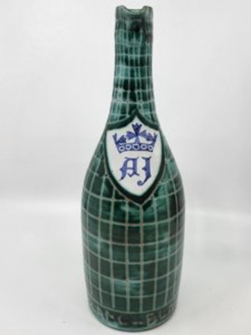 Robert Picault ceramic bottle Vallauris France Côte-d'Azur 1950