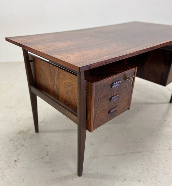 Image 1 of Rosewood Desk By Gunnar Nielsen For Tibergaard