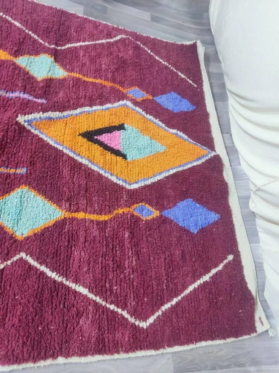 Alfombra bereber tradicional hecha a mano 250cm x 150cm – Wool (photo 2 of 7)
