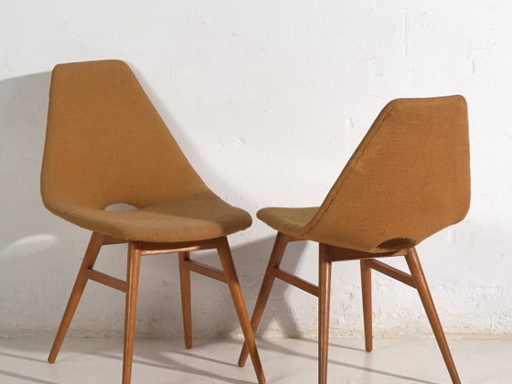 Sedie decorative vintage (c.1950). Set di 2 pezzi – Poltrone, Wood (photo 2 of 40)