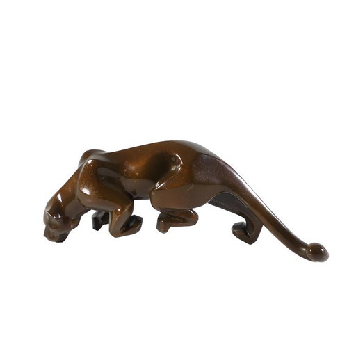 Zeldzame bronzen sculptuur PUMA, Janet Rosetta
