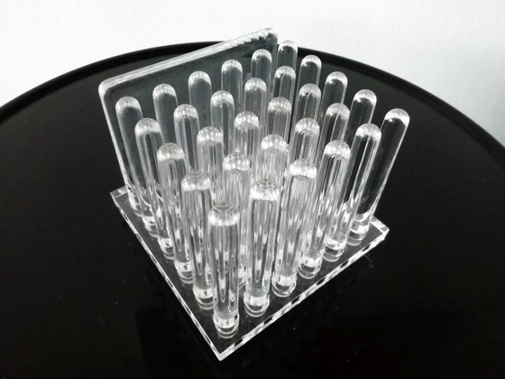 Image 1 of Lucite Fakiro VIP desk organizer Guzzini