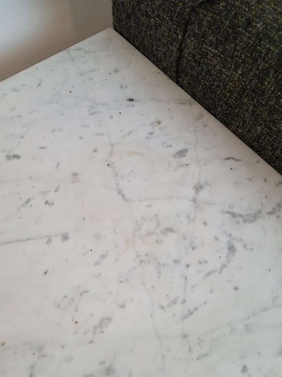 Vintage Artifort 070 Kho Liang Le Bank Marmer Tafel De Ploeg – 3-5 zitsbanken, Marble, Metal (photo 10 of 15)