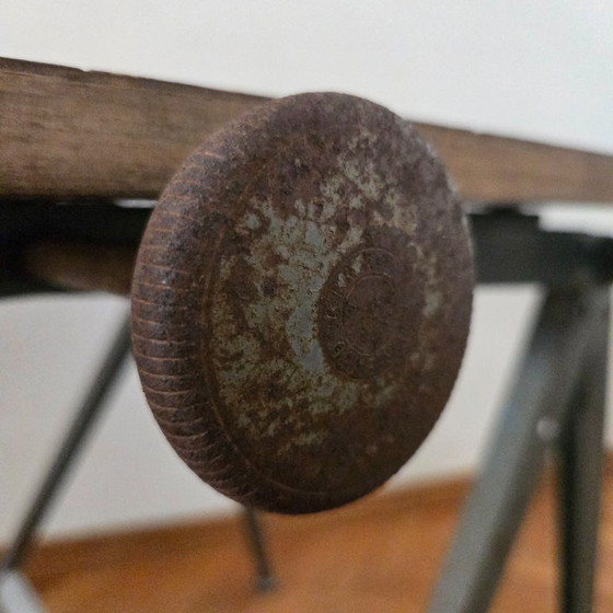 Image 1 of Friso Kramer & Wim Rietveld "Reply" drafting table with matching stool