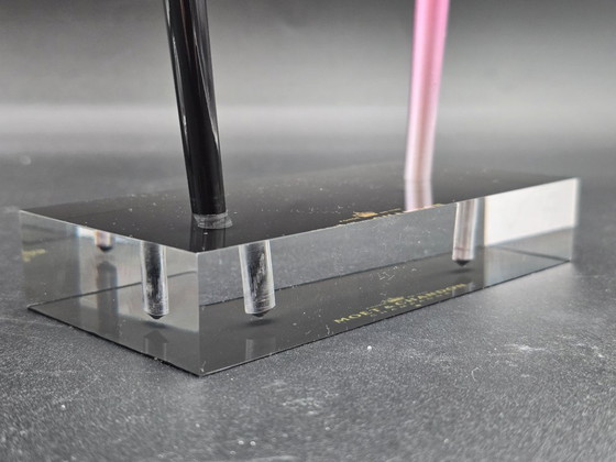 Image 1 of Champagne flutes in houders Moët & Chandon