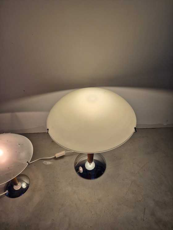 Image 1 of 2 x kvintol vintage ikea mushroom lampen