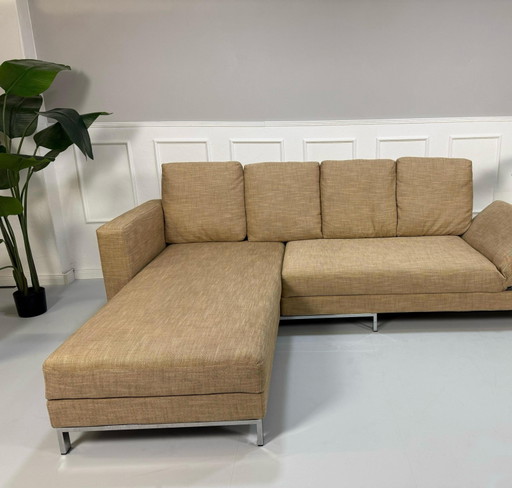 Brühl Fourtwo Designer Sofa Stoff Couch Schlafsofa Four Two Beige