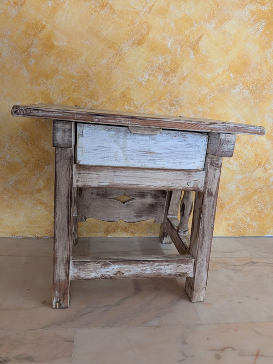 Table d'appoint ancienne – Tables d'appoint, Bois (photo 13 of 14)