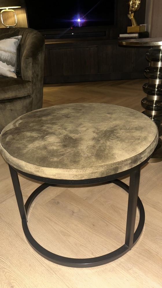 Adore Moss green coffee table as good as new – Metal, Velvet (photo 5 of 5)