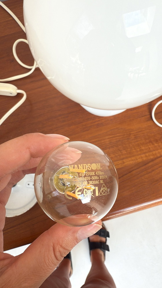 Image 1 of Lampes vintage en verre Spage Age Mushroom