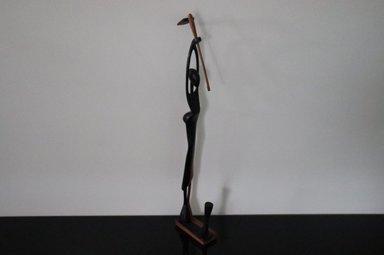 Image 1 of Stylized wooden sculpture