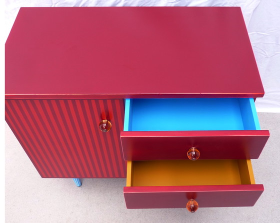 Image 1 of Cassettiera vintage 1 anta 4 cassetti