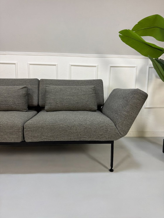 Image 1 of Brühl Roro Soft Sofa, Grey Fabric, Sleeper Sofa, Display Model