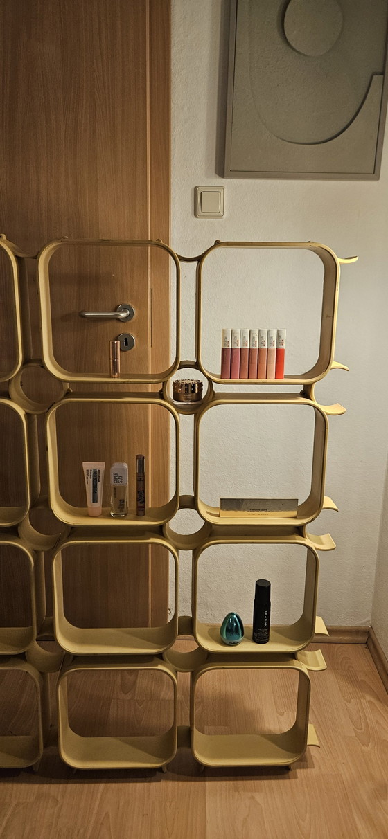 Image 1 of Wand deko Space age 70er Deckenelemente paneelen Raumteiler Regalsystem 
