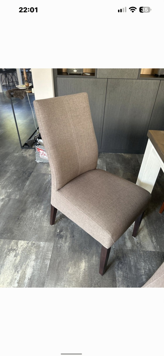 H&H Dining Table with 6 or 8 Chairs - 190x100x77 cm – Wood (photo 3 of 7)