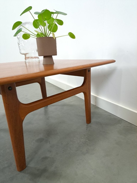 Image 1 of Teak Deens design Trioh salontafel, nr,3