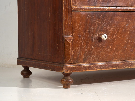 Large antique chest of drawers (c.1920) #25 (photo 28 of 40)