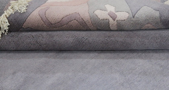 Original Modern Designer Highland Wool Rug Nepal 352 x 250 cm, Rugs & carpets, Grey (photo 7 of 8)