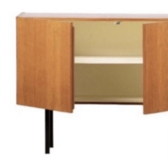 Image 1 of Enfilade scandinave vintage en teck avec pieds métalliques 