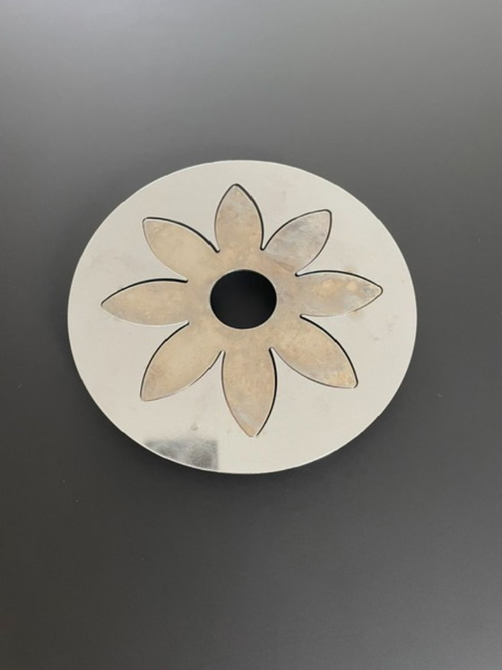 Image 1 of Vintage modular metal coasters set of 2