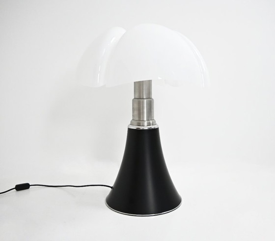 Image 1 of Lampe de Bureau Pipistrello Noire par Gae Aulenti pour Martinelli Luce
