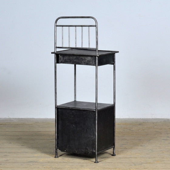 Image 1 of Iron Nightstand, 1910s