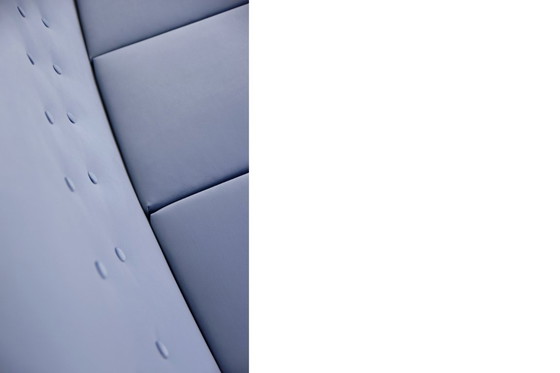 Image 1 of Vintage Mid-Century Scandinavian Modern Blue Velvet Living Room Set by Holm Fabriker AB, Set of 2, 1960s