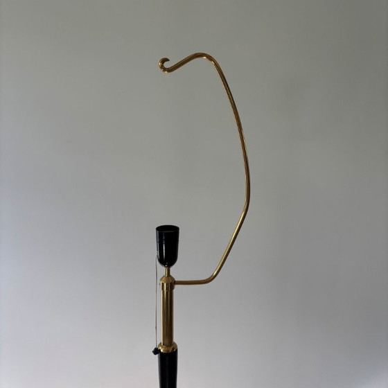 Image 1 of Rare lampadaire design Hans Bergström (attr.), Suède, années 1950