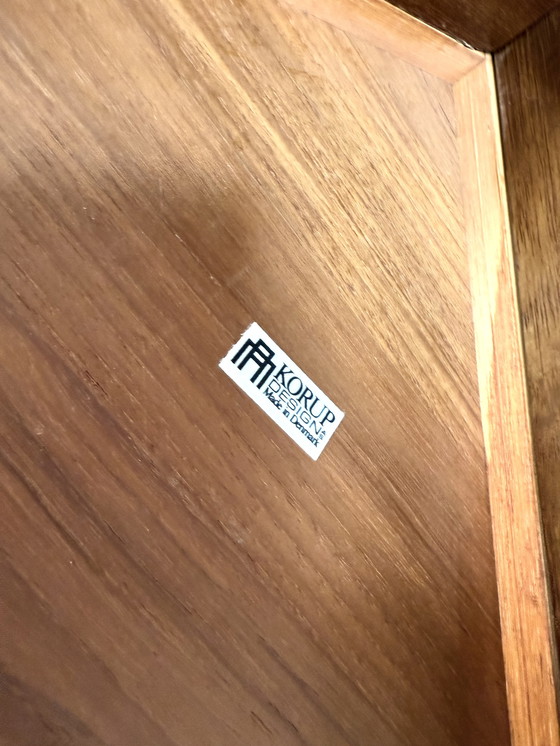 Image 1 of Table de salle à manger danoise extensible vintage, Korup Stolefabrik '60