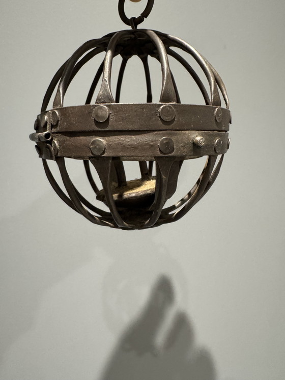 Image 1 of 19th century gyroscopic boat lantern