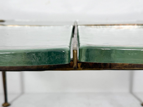 Image 1 of Brutalist side table/coffee table from the 1980s by Lothar Klute, Germany.