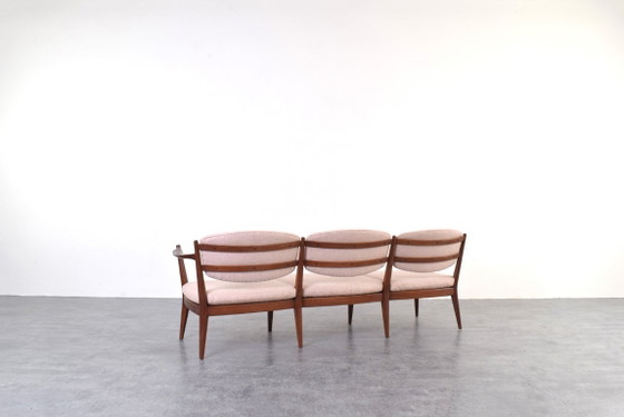 Norwegian Teak Sofa by Fredrik A. Kayser & Adolf Relling for Arnestad Bruk, 1950s – 3-5 seaters, Wood, Wool (photo 6 of 19)