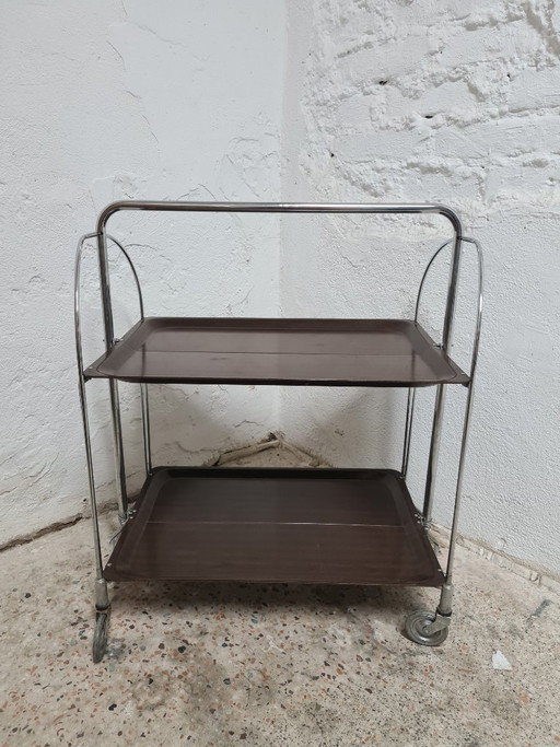 Vintage serveerwagen DINETTE jaren 50/60