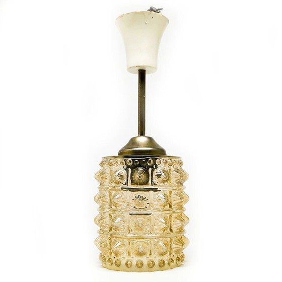 Pendant Lamp From Polam, Poland, 1970s – Glass, Metal (photo 19 of 29)