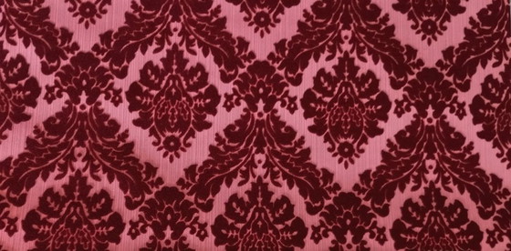 Image 1 of Original Vintage Damask Baroque Wallpaper 1950s