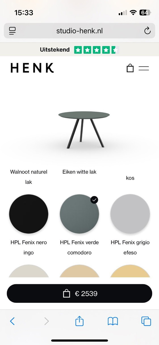 Image 1 of Mesa de comedor redonda Studio Henk