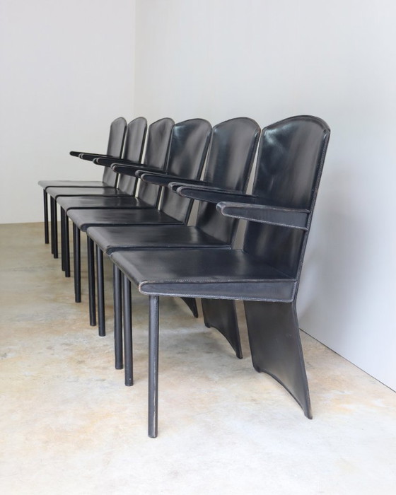 Image 1 of 6x Sedie Zanotta Armida design Andrea Branzi