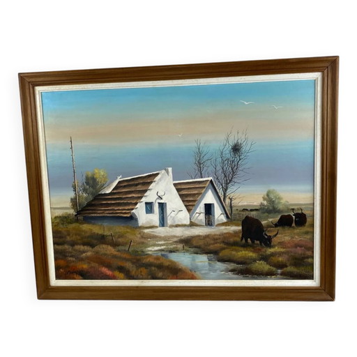 Keeper's huts by Jean Marignan